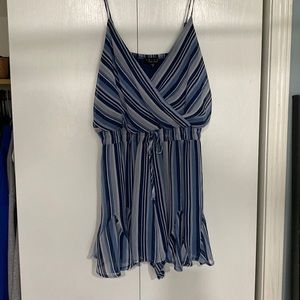 Blue romper